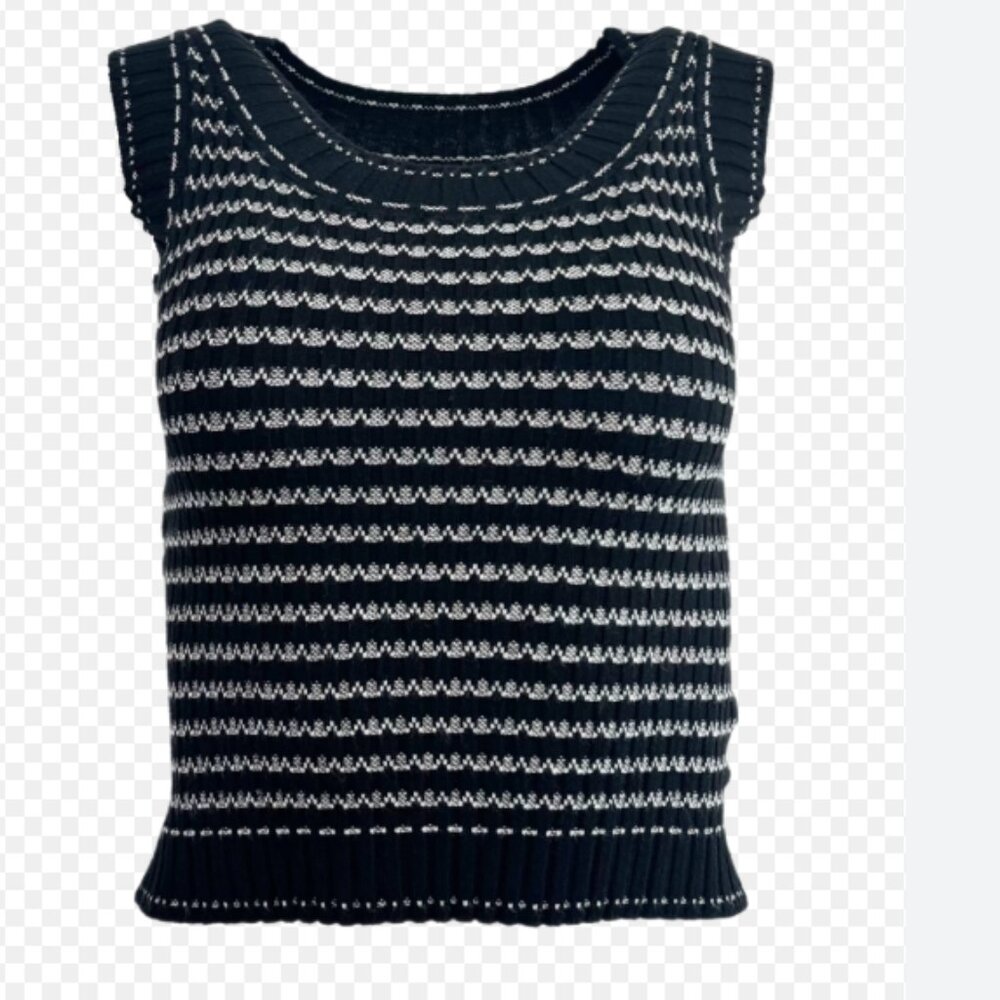 Kerisma Meimei Tank, Black White NWT, M/L